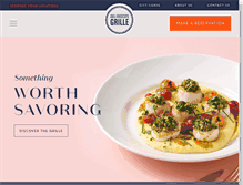 Tablet Screenshot of delfriscosgrille.com